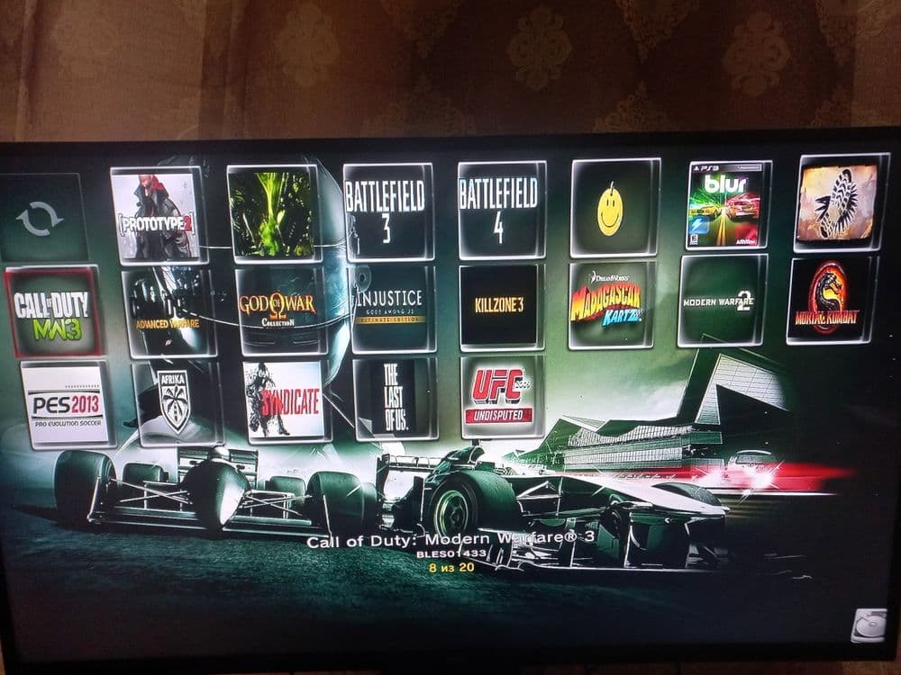 PS3 slim ideal holati 2 djoystik bor o'yinlar yozilgan 19 ta o'yinlari — 8