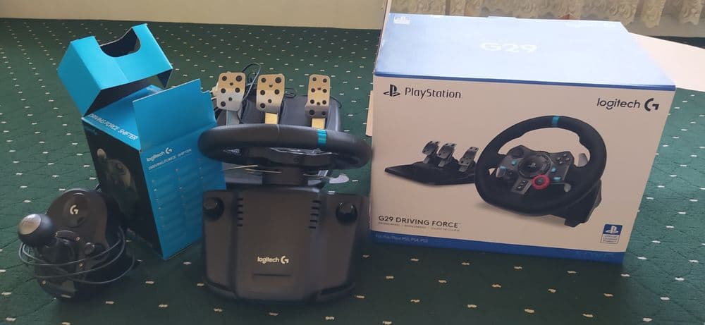 PlayStation G29 рул бошқарув комплекти янги — 1