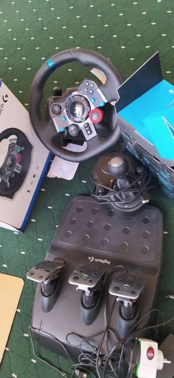 PlayStation G29 рул бошқарув комплекти янги — 3