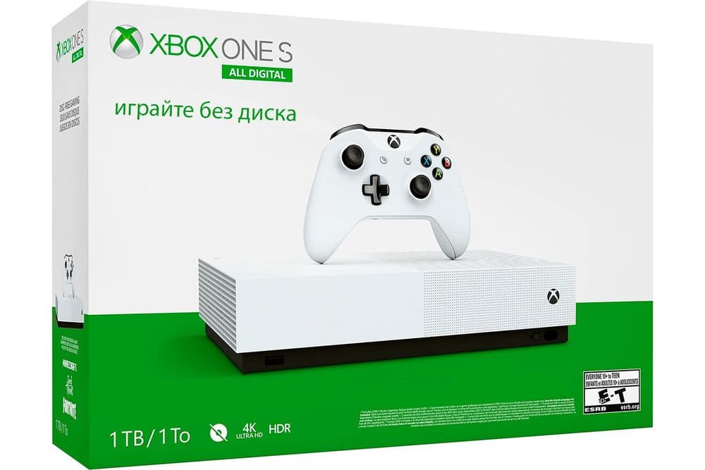 Xbox one S 1tb без дисковода — 1