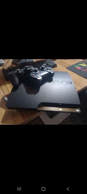PS3 slim ideal holati 2 djoystik bor o'yinlar yozilgan — 1