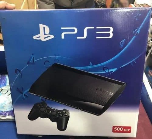 Ps3 super slim 500 gb idyal holatda blo'mba umaman ochilmagan — 1