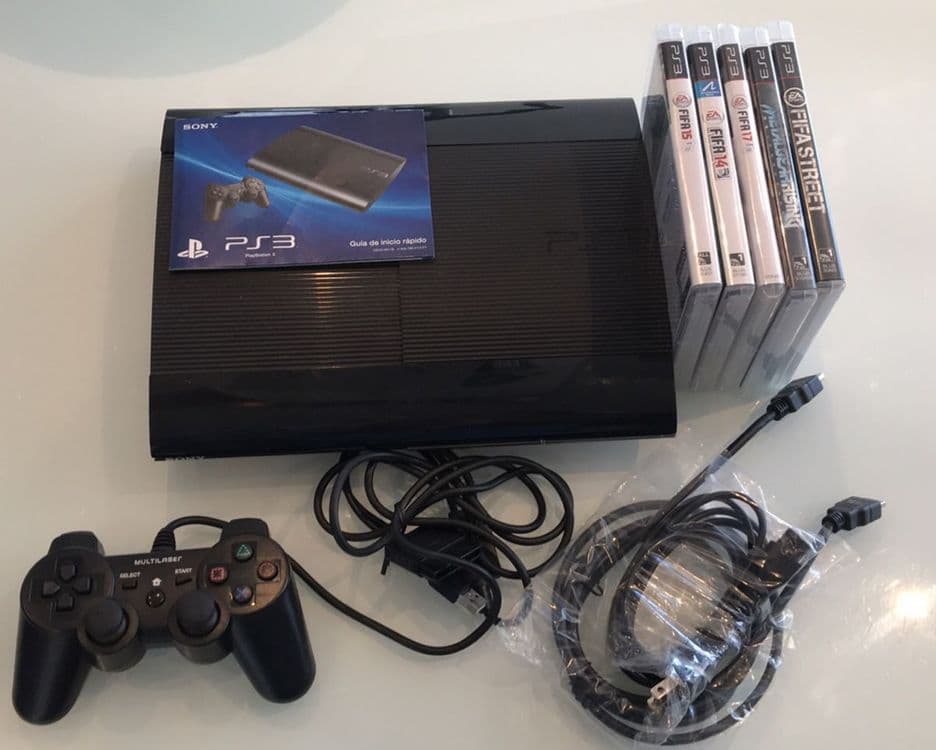 Ps3 super slim 500 gb idyal holatda blo'mba umaman ochilmagan — 2
