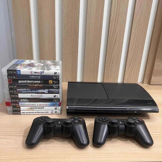 Ps3 super slim 500 gb idyal holatda blo'mba umaman ochilmagan — 3