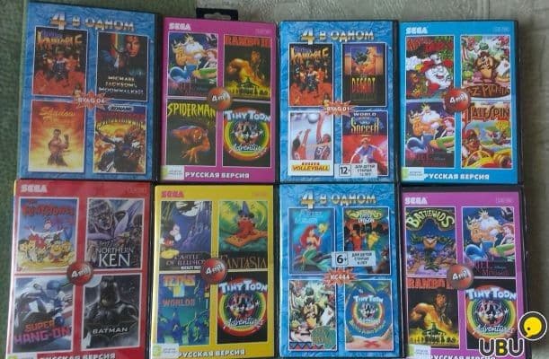 Картридж(кассета/дискета) для игровой приставки Сега/Sega — 1