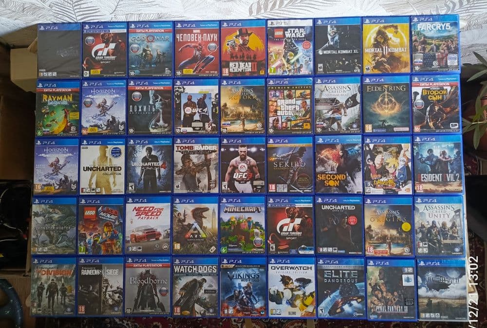 Ps4 disklari диски для плейстейшн ps4 ps5 ps VR Vita — 1