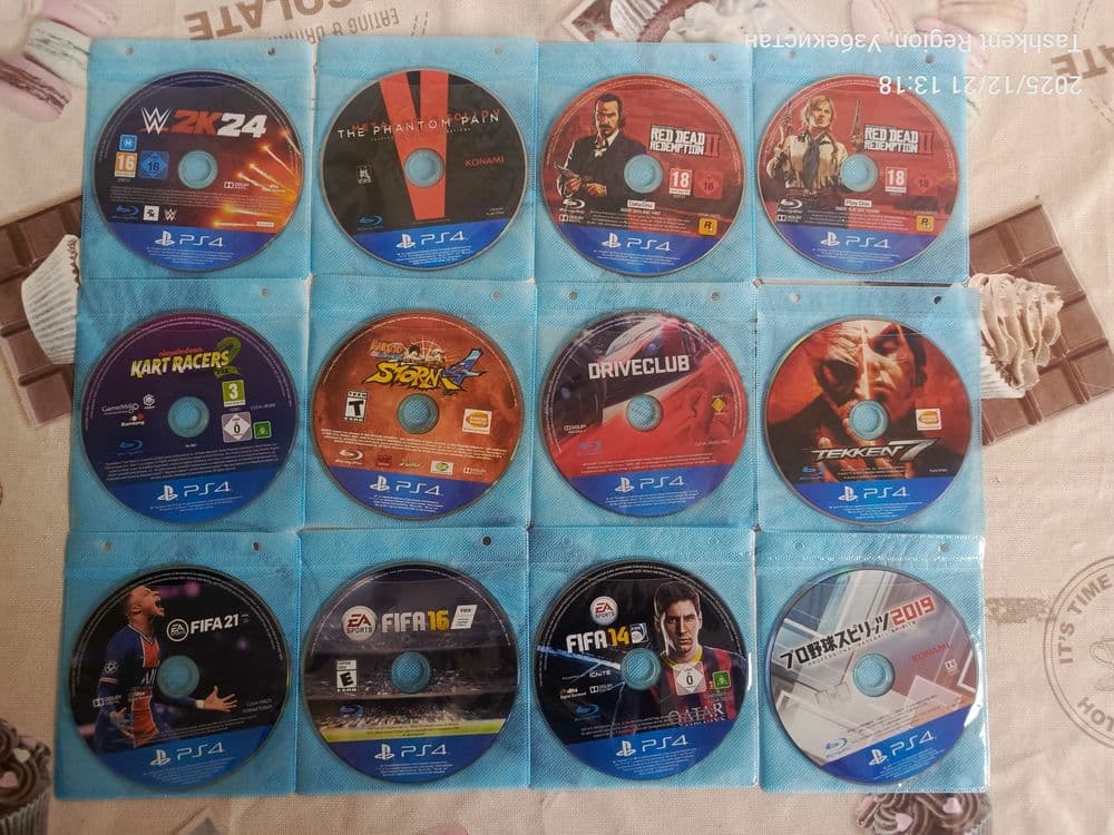 Ps4 disklari диски для плейстейшн ps4 ps5 ps VR Vita — 4