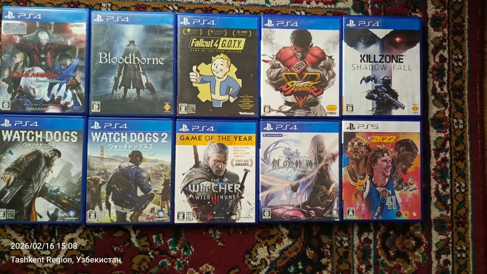 Ps4 disklari диски для плейстейшн ps4 ps5 ps VR Vita — 6