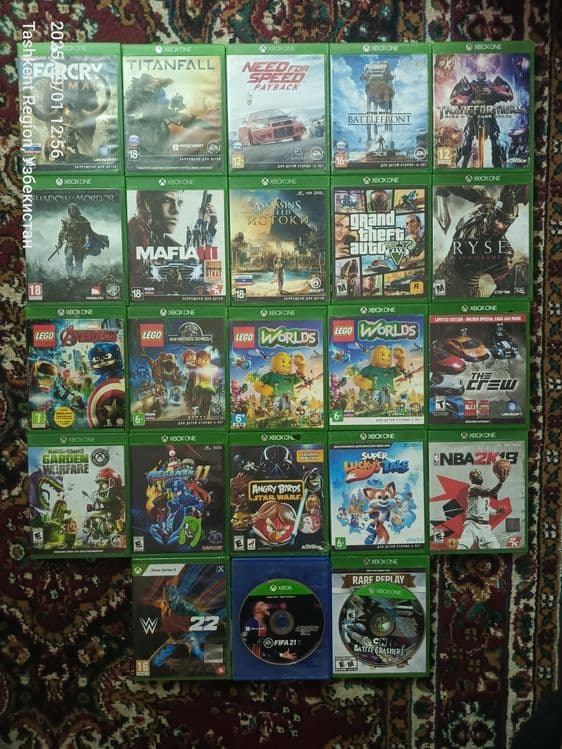 Оригинальные диски для xbox one, s, x, series X — 1