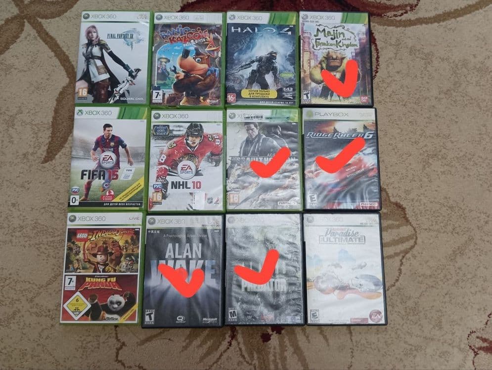 Оригинальные лицензионные диски для всех Xbox 360 — 1