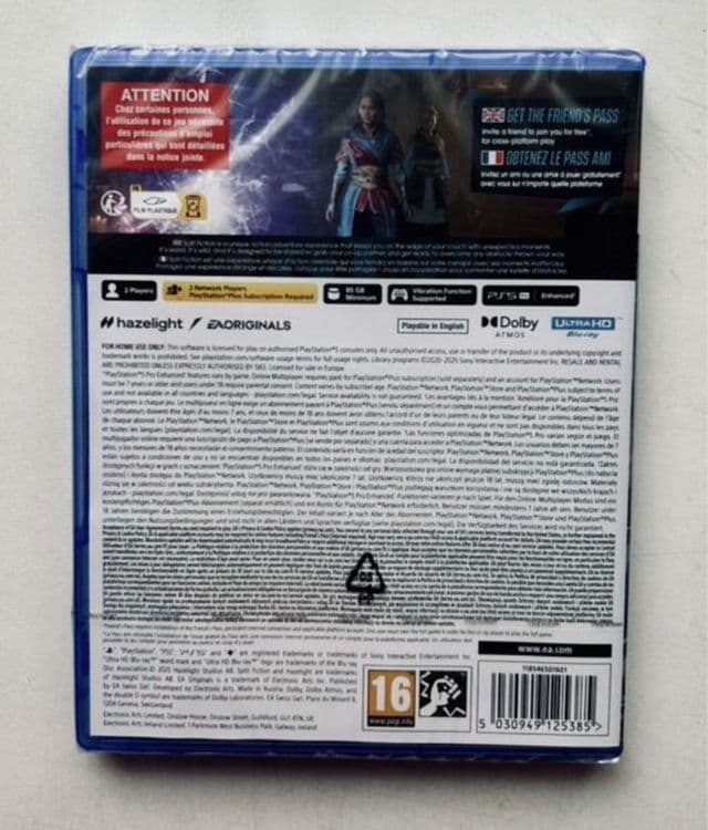 PS5 игра Split Fiction (запечатанные) — 2