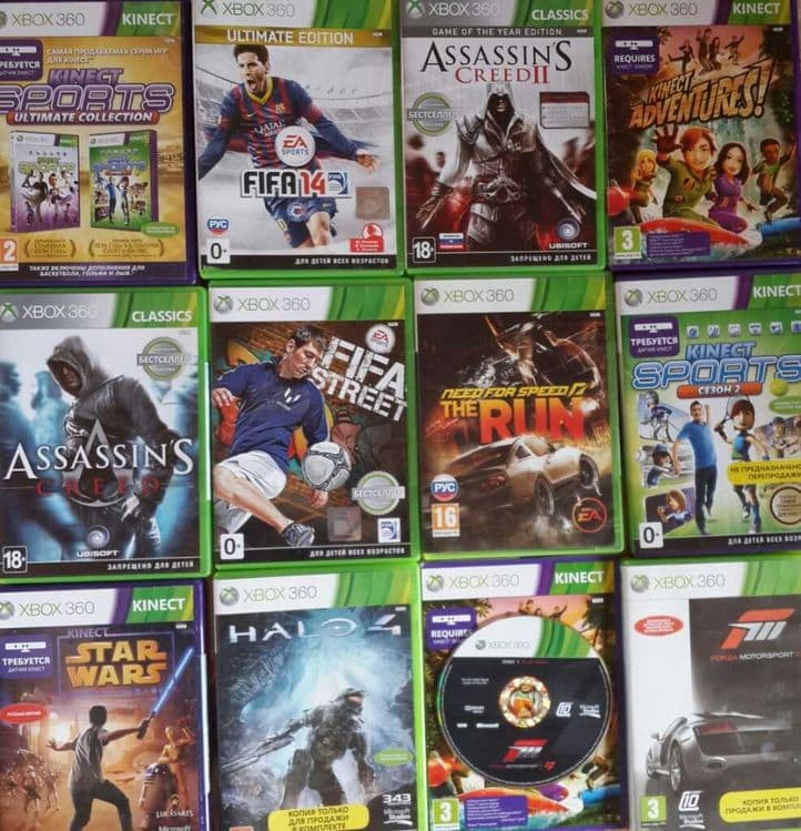 продам игровые диски от плейстейшин 2/xbox.360 — 2