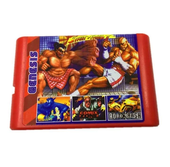 Sega 16 bit konsoli uchun kartrij (196 in1) — 1