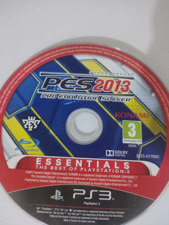 Playstation 3 ga pes 13 disc — 1