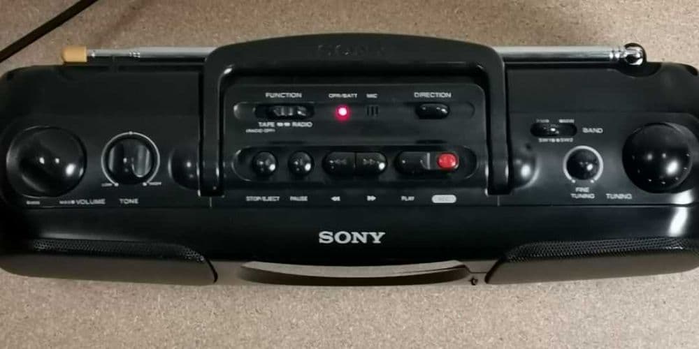 магнитола SONY CFS-E15 — 4