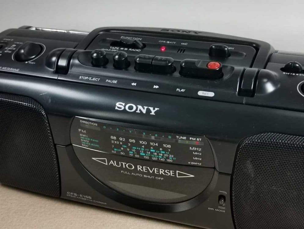 магнитола SONY CFS-E15 — 6