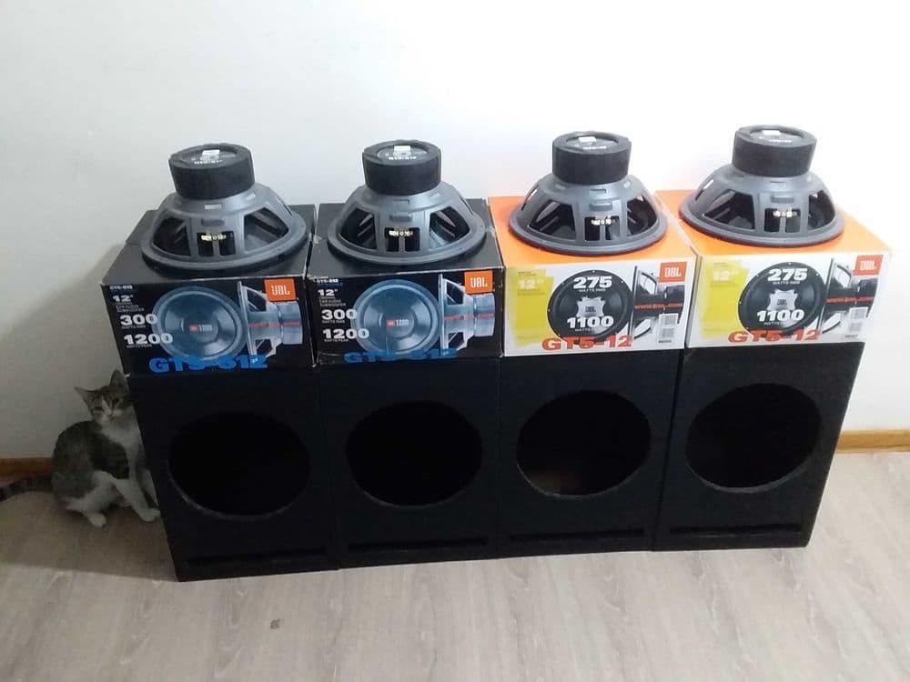 Калонки динамики JBL с ящиками! Калонка динамик корпуси билан! 1200 w! — 2