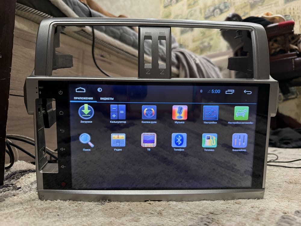 * Prado 150 Android монитор (штатное головное устройство - магнитола) — 4