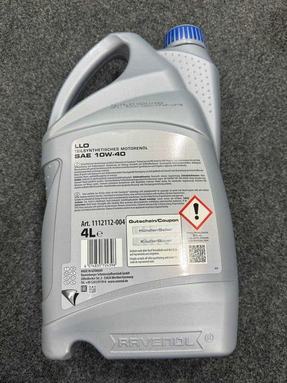 Моторный масло Ravenol из Германии — 3