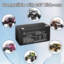 Замена аккумулятора детский электромобиль 24V 7AH батарея