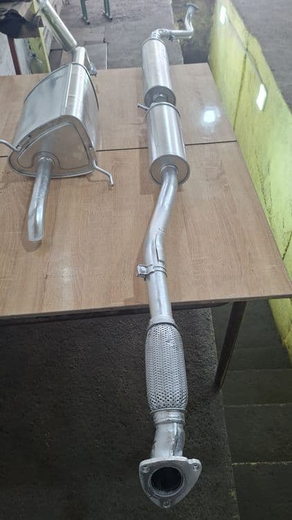 Жентира Ласетти Глушитель — 3