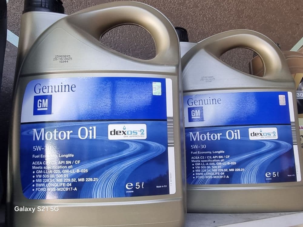 Gm motornoe maslo original gm motot oil 5w30 dexos 2 — 1