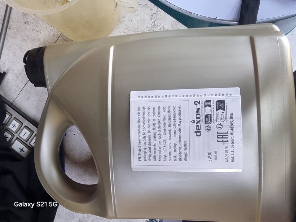 Gm motornoe maslo original gm motot oil 5w30 dexos 2 — 2