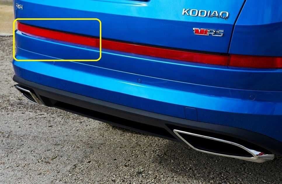 Левый катафот от RS бампера Skoda Kodiaq — 1