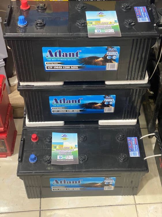 Atlant 190 ah akumlyator jizzah — 1