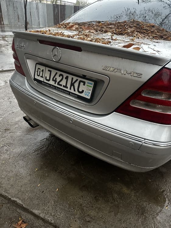 w203 orqa bamper, задный бампер 203 — 1
