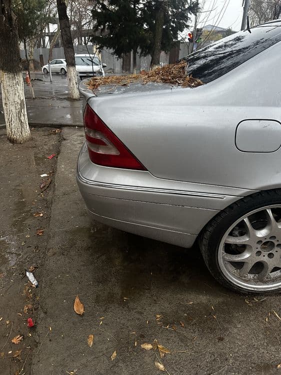 w203 orqa bamper, задный бампер 203 — 2