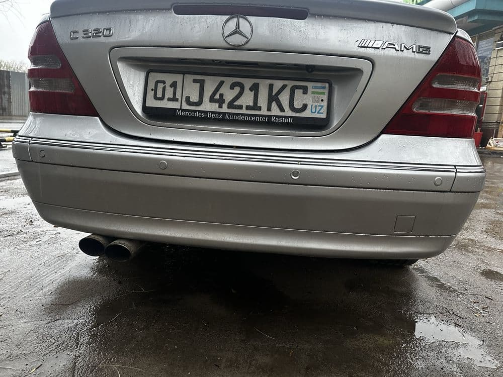 w203 orqa bamper, задный бампер 203 — 3