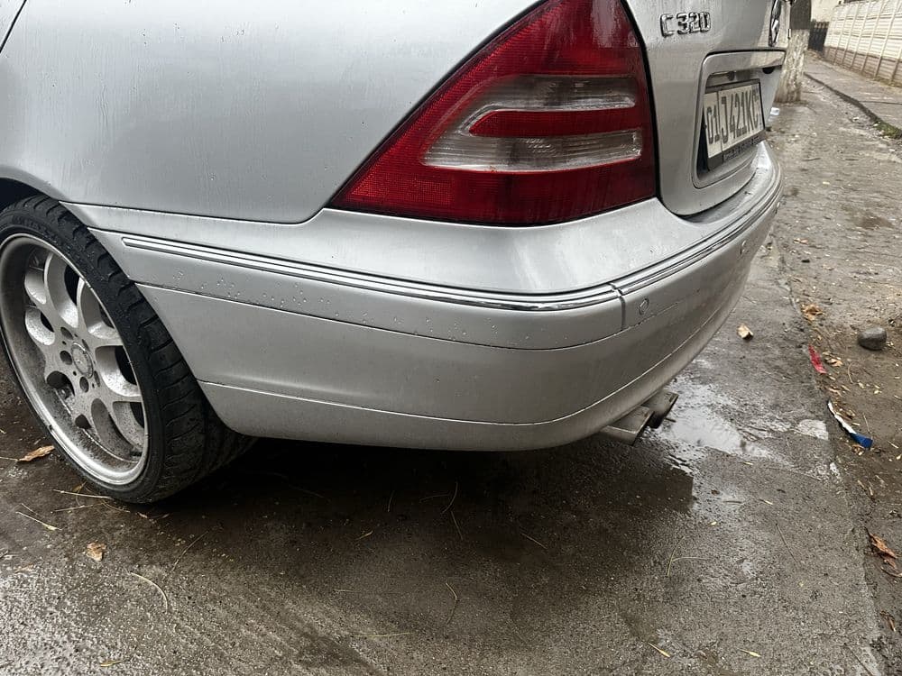 w203 orqa bamper, задный бампер 203 — 4
