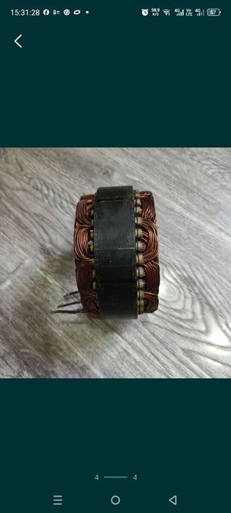 Генератор, якорь статор Эпика, два пина, , лягушка Лачетти , термоста — 8