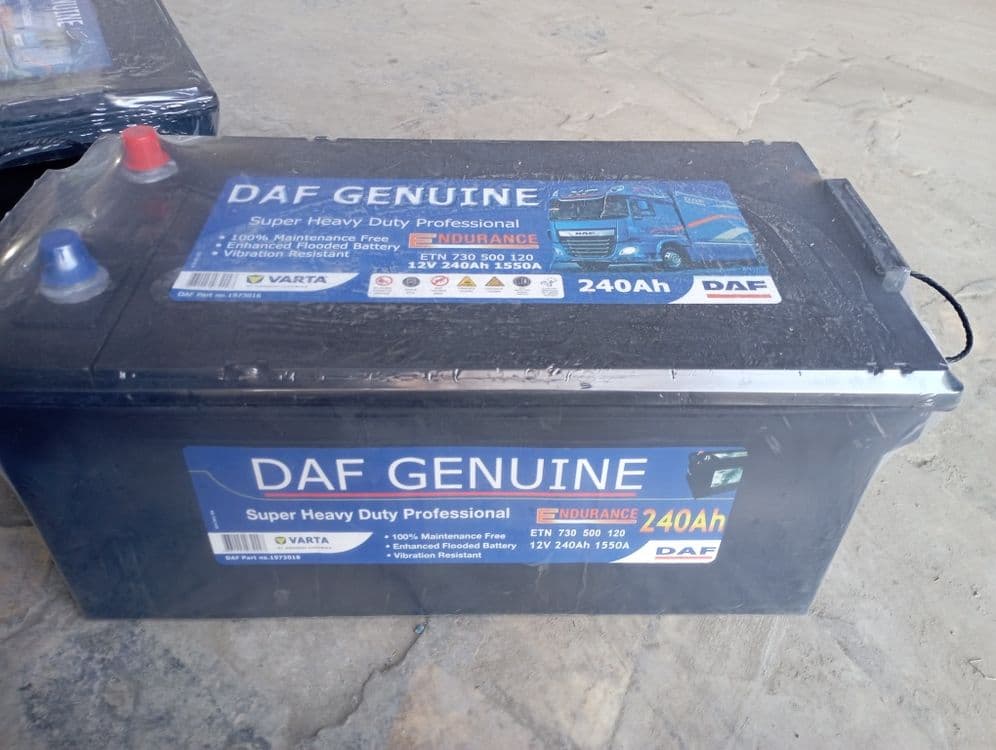 Aкумлятор аккумулятор DAF 190 240 АН Дастафка 24/7 — 1