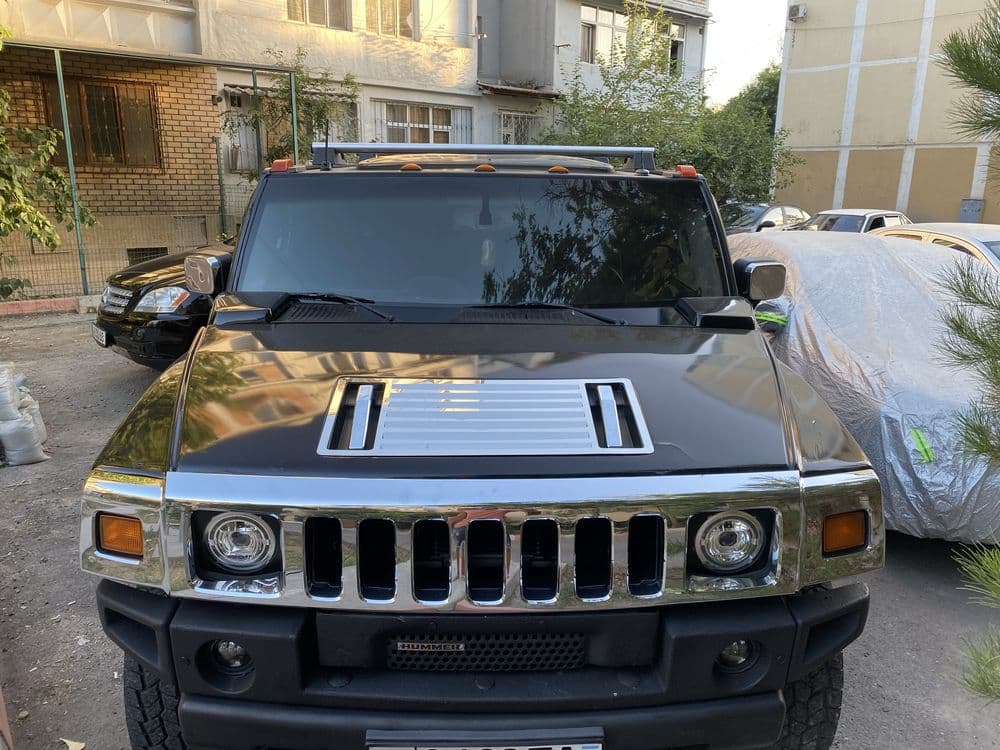 * продается передняя часть кузова HUMMER H2 капот решетка и т.д. — 1