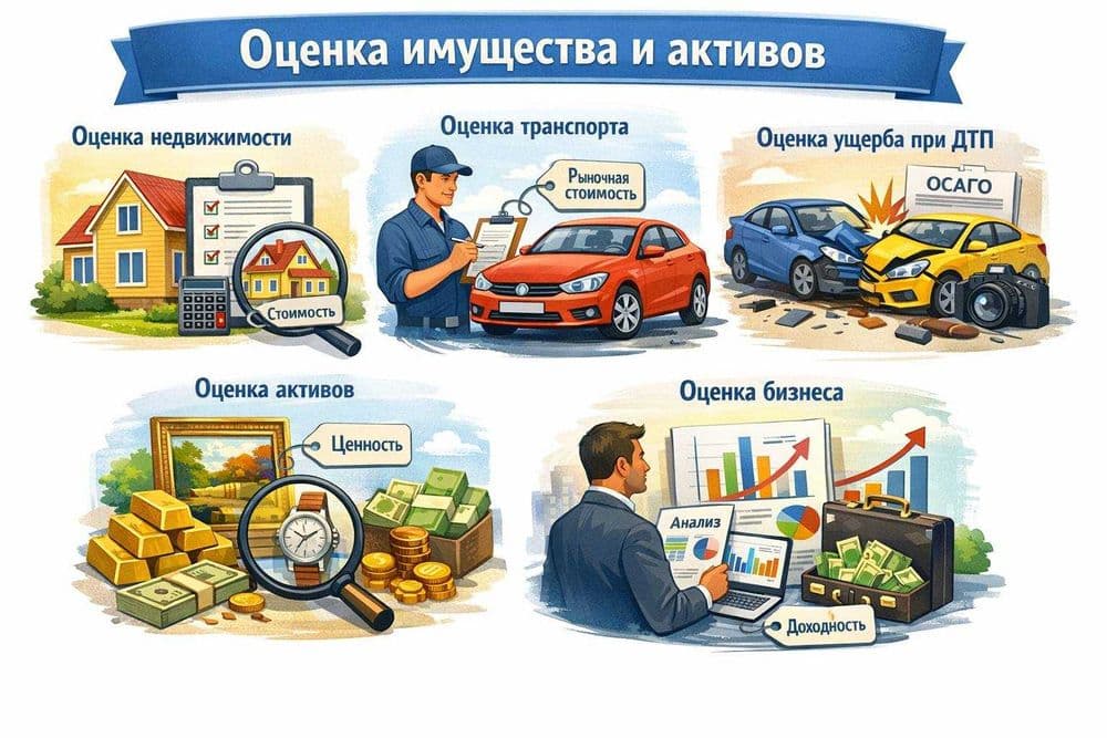 Услуги по оценке имущества