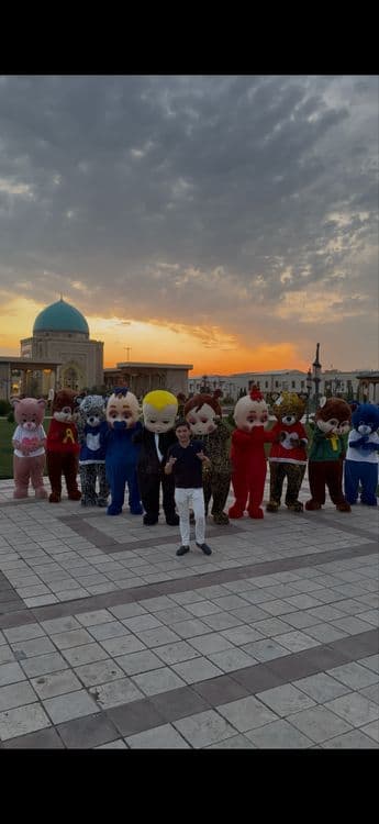 Ayiq animatr kukla multik qahramonlari sotiladi sotuvda optom narx — 5