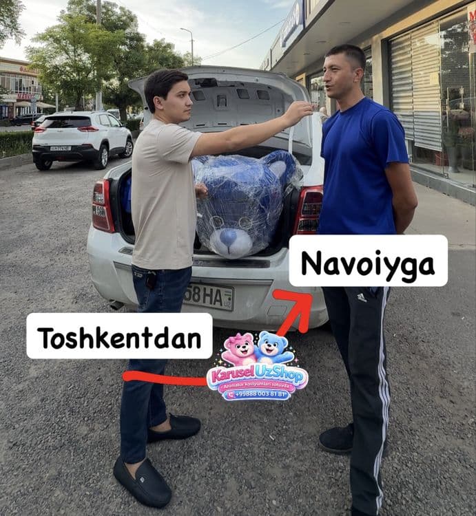 Ayiq animatr kukla multik qahramonlari sotiladi sotuvda optom seh narx — 1