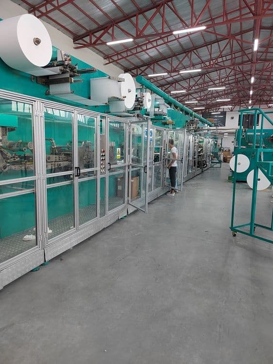 Tayyor biznes: Pampers stanok bolalar tagliklari ishlab chiqarishi sot — 1