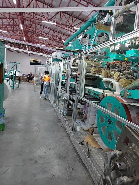 Tayyor biznes: Pampers stanok bolalar tagliklari ishlab chiqarishi sot — 2