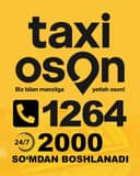 Taxi park tayyor qisqa raqami bilan