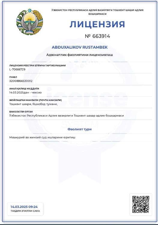 Адвокат по уголовным делам — 3