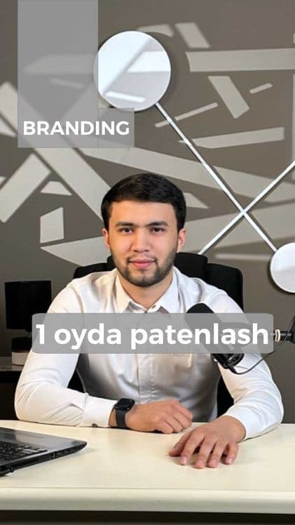 Brendni Tovar belgisini logoni PATENTLASH xizmati Брендни патентлаш — 2