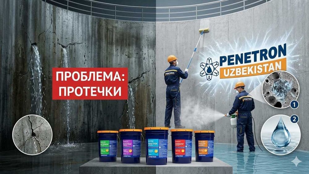 Гидроизоляция питьевых резервуаров, бассейнов, фонтанов прудов — 5