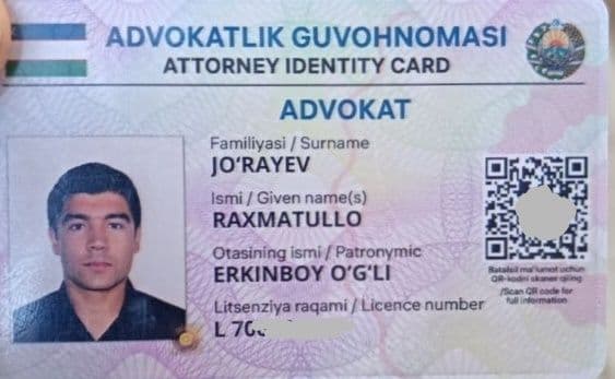 Advokat xizmatlari+ ТОШТУРМА / Юридические услуги — 3