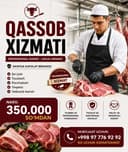 Qassob xizmati arzon va halol