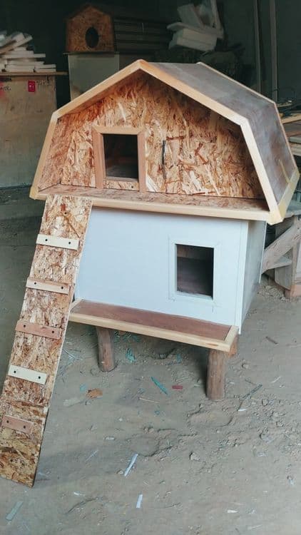 Кошкин дом комфортный утепленный бюджетный — 1