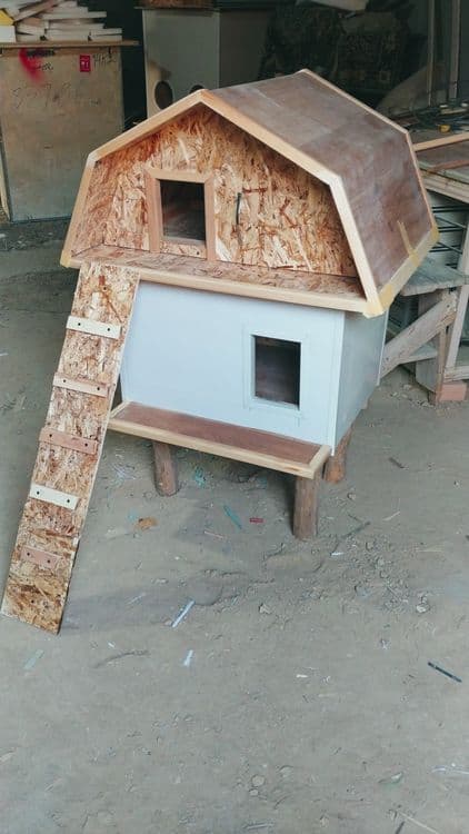 Кошкин дом комфортный утепленный бюджетный — 3