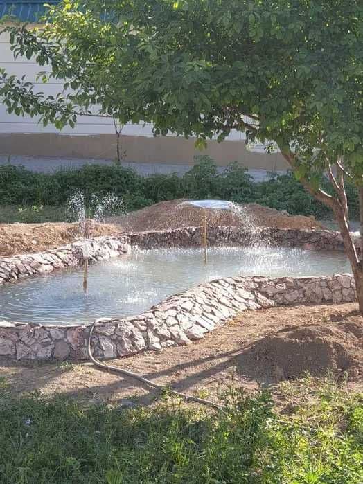 Шаршара, водопад для рыбок и не только пруд с внутренней циркуляцией — 6